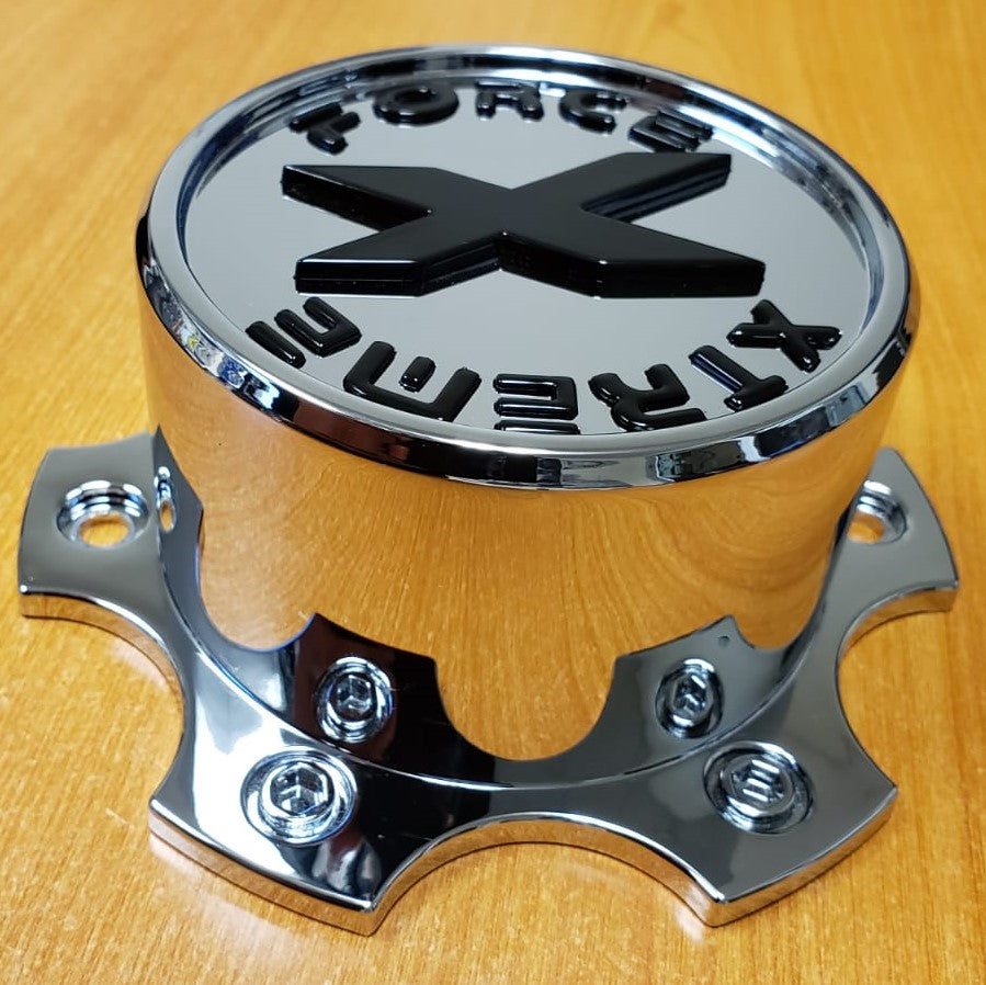Xtreme Force Center Cap Chrome 20x10, 22x12, 24x14 6x135/139.7 (6x5.5)