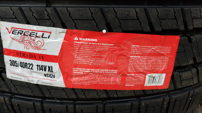 305/40R22-XL-VERCELLI STRADA IV BLK 114V