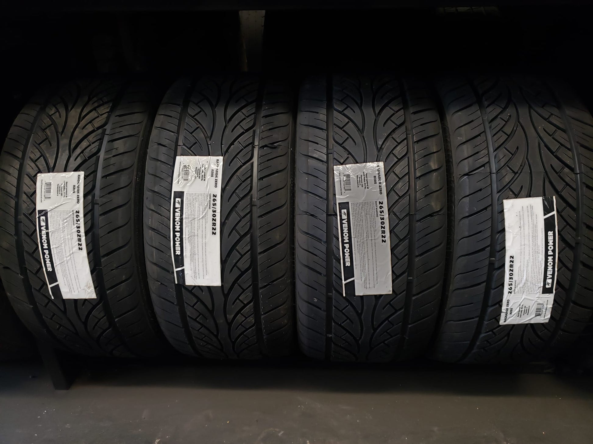265/30ZR22 VENOM POWER XL RAGNAROK ZERO 97W