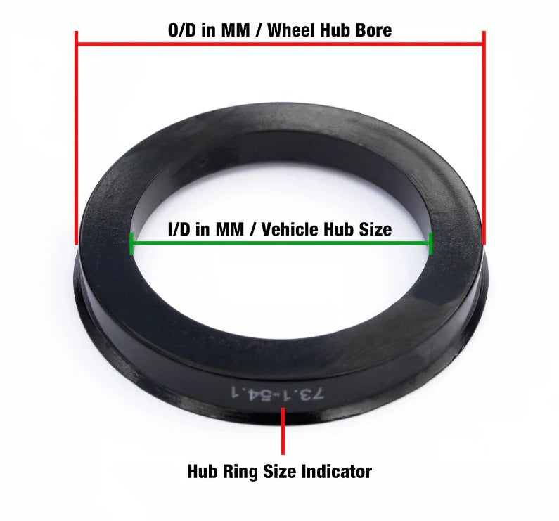 Hub Centering Rings (Custom Sizes)