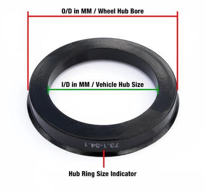 Hub Centering Rings (Custom Sizes)