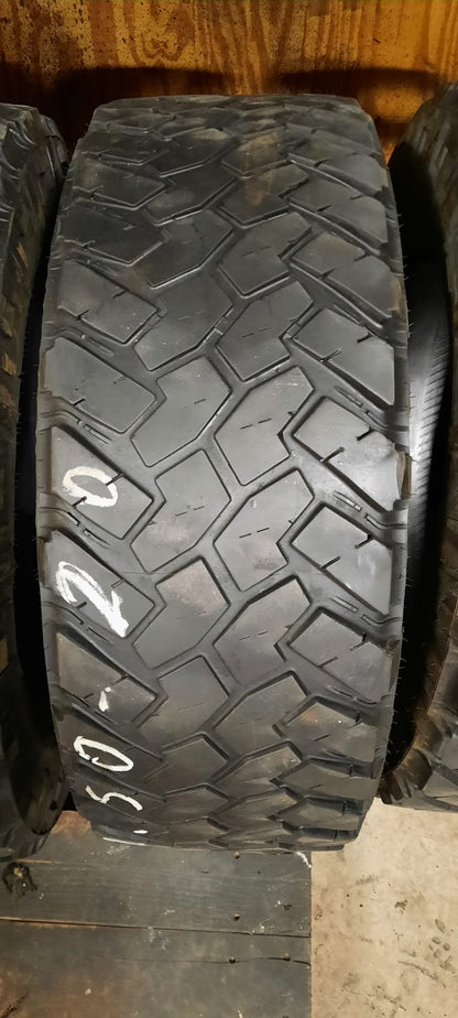 Set of 4 Used 37x12.50R20LT E Nitto Trail Grappler BLK SW