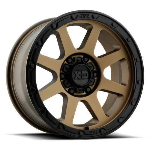 XD XD134 ADDICT 2 17X9 18 6X114.3/6X4.5 Matte Bronze Matte Black Lip