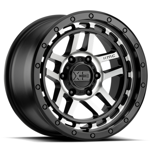 XD XD140 RECON 17X8.5 18 5X127/5X5.0 Satin Black Machined