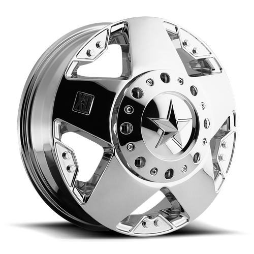 XD XD775 ROCKSTAR 17X6 111 8X165.1/8X6.5 Chrome - Front