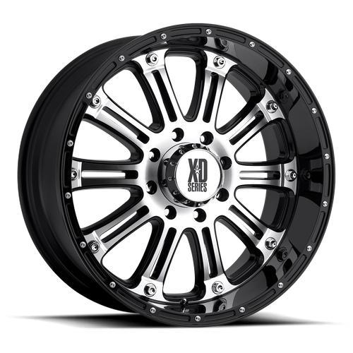 XD XD795 HOSS 20X9 30 6X139.7/6X5.5 Gloss Black Machined