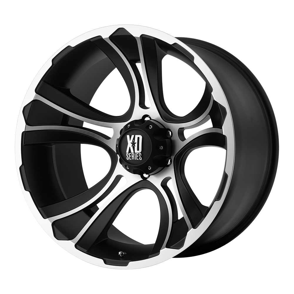 XD XD801 CRANK 18X9 0 5X150/5X150 Matte Black Machined