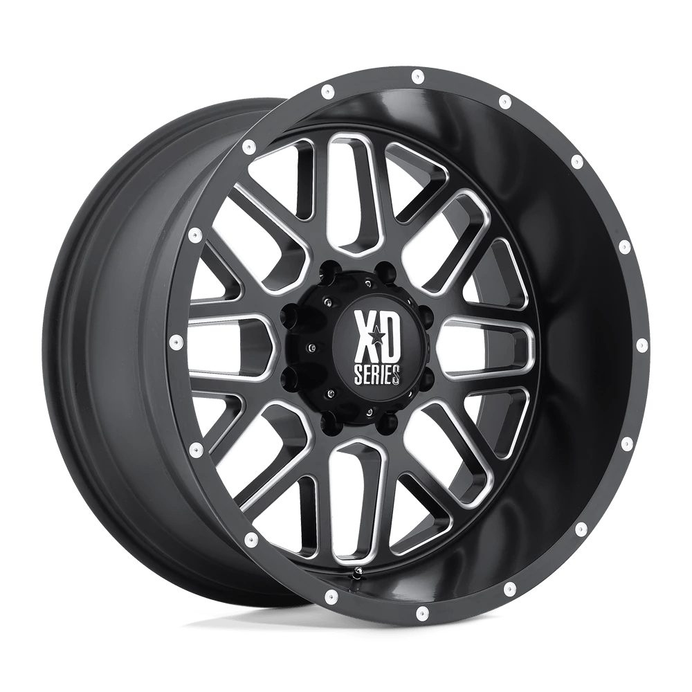 XD XD820 GRENADE 20X9 0 5X127 SATIN BLACK MILLED