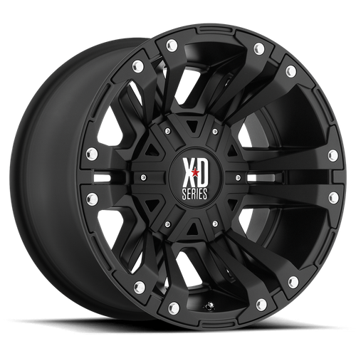 XD XD822 MONSTER II 18X9 18 5X114.3/5X120/5X4.5/120 Matte Black