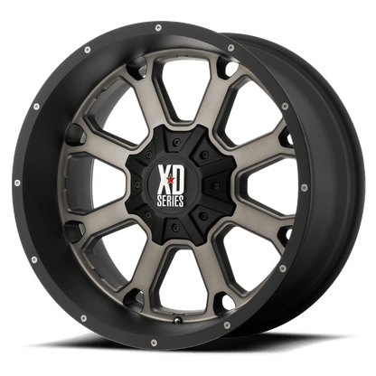 XD XD825 BUCK 25 22X10 -18 8X170/8X6.7 MATTE BLACK DARK TINT