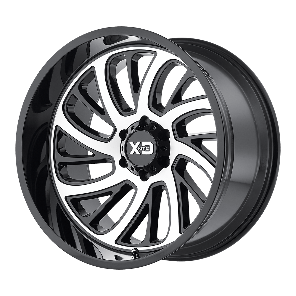 XD XD826 SURGE 20X10 -24 5X139.7/5X5.5 Gloss Black With Machined Face