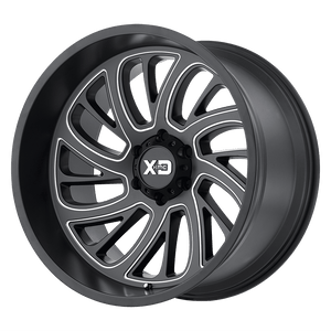 XD XD826 SURGE 22X12 -44 8X180/8X7.1 Satin Black Milled