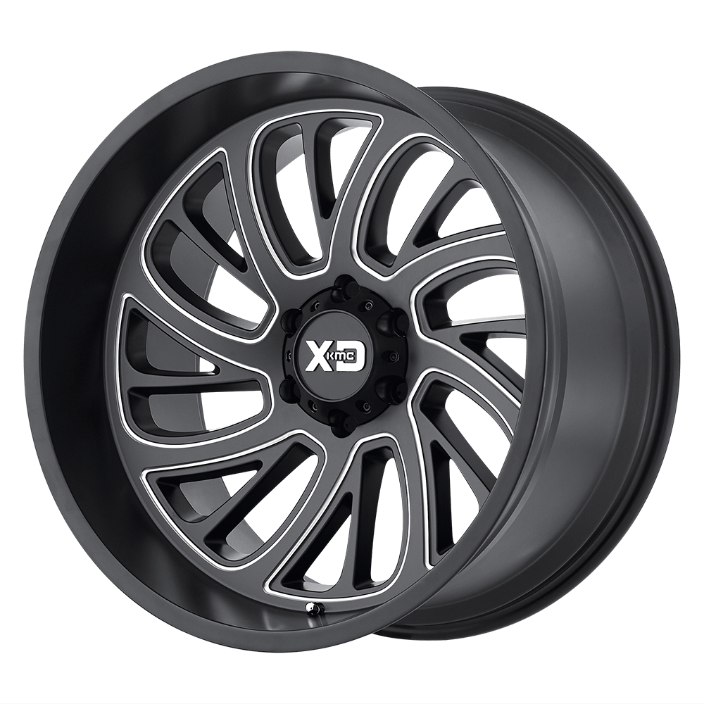 XD XD826 SURGE 20X12 -44 8X170/8X6.7 Satin Black Milled