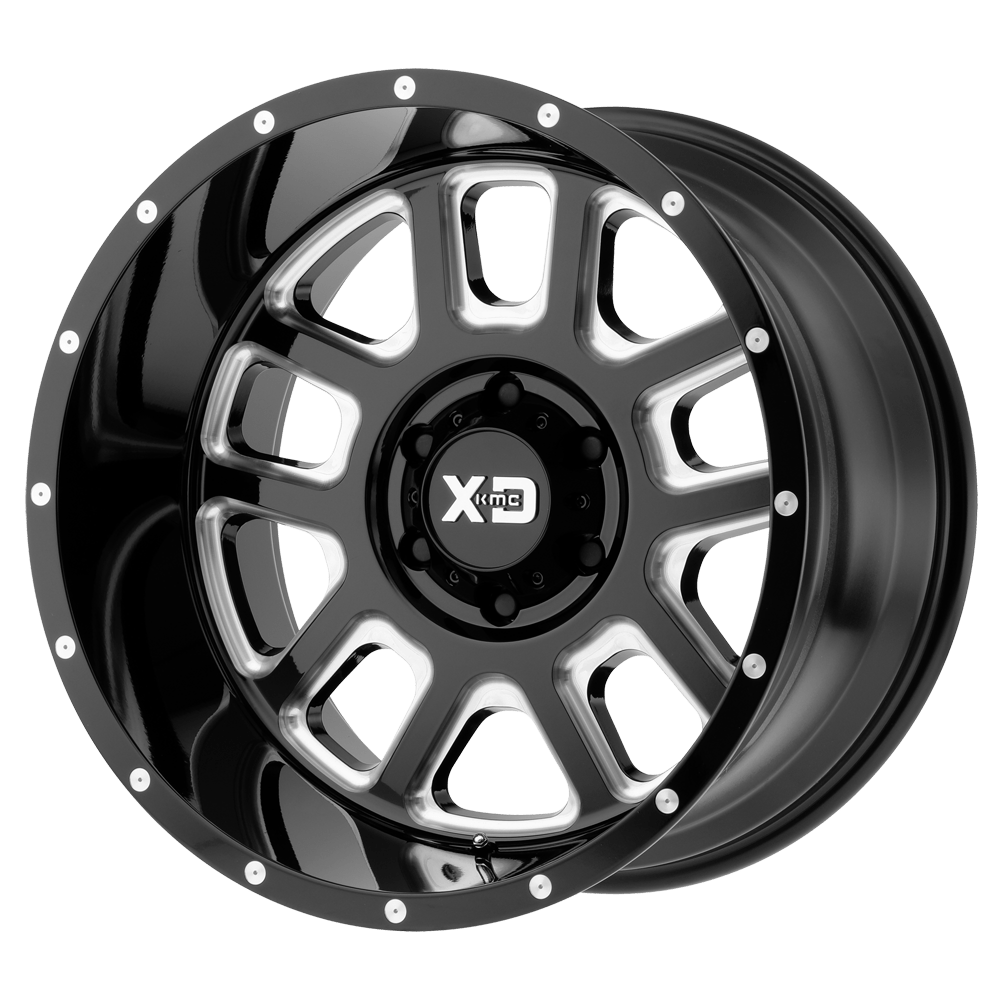 XD XD828 DELTA 20X9 0 5X150/5X150 Gloss Black Milled