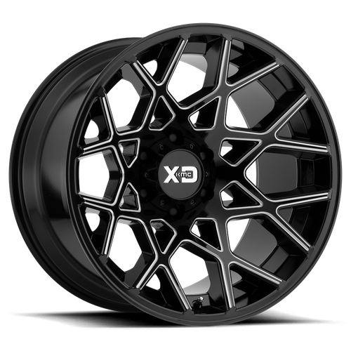 XD XD831 CHOPSTIX 20X12 -44 6X139.7/6X5.5 Gloss Black Milled