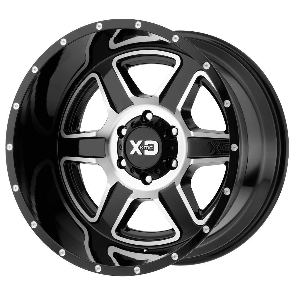 XD XD832 FUSION 20X9 18 6X139.7/6X5.5 Gloss Black Machined