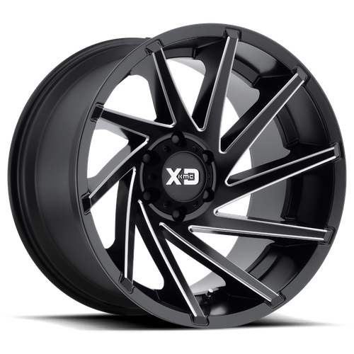XD XD834 CYCLONE 20X9 0 8X165.1/8X6.5 Satin Black Milled