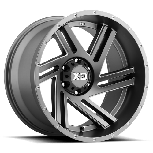 XD XD835 SWIPE 20X9 18 6X135/6X5.3 Satin Gray Milled