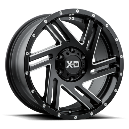 XD XD835 SWIPE 18X9 18 8X165.1/8X6.5 Satin Black Milled