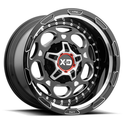 XD XD837 DEMODOG 20X9 18 6X120/6X139.7 Gloss Black Milled