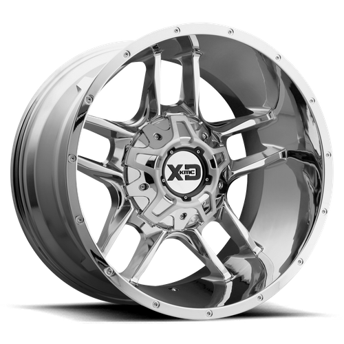 XD XD839 CLAMP 20X10 -18 6X135/6X5.3/6X139.7/6X5.5 Chrome