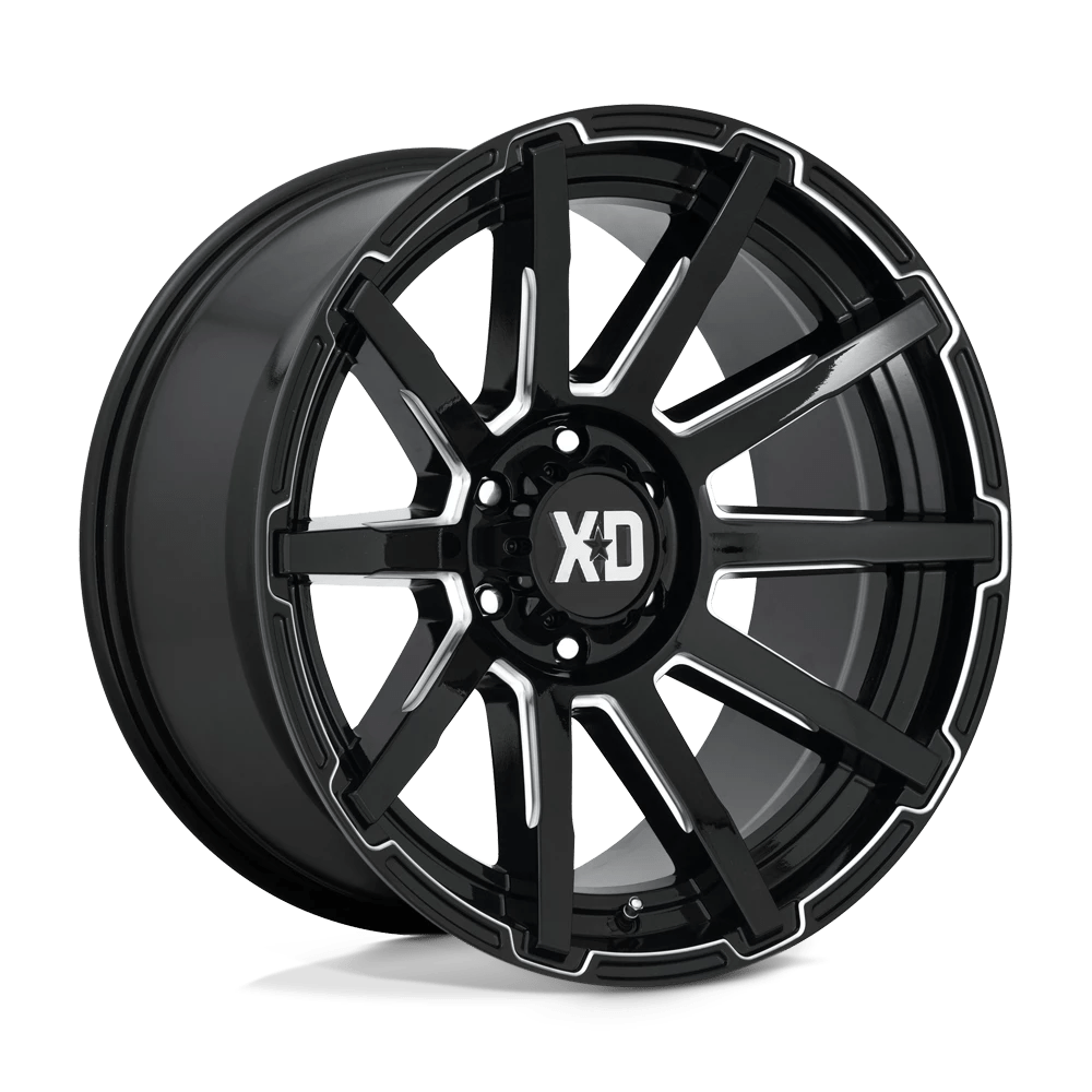 XD XD847 OUTBREAK 20X10 12 8X165.1 GLOSS BLACK MILLED