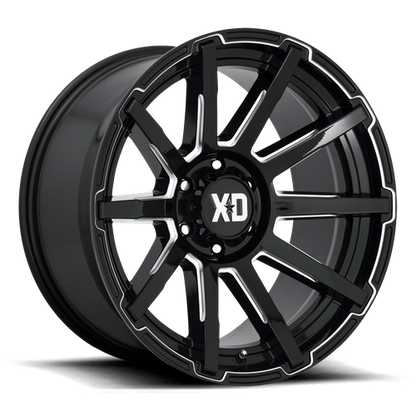 XD XD847 OUTBREAK 16X8 10 5X114.3/5X4.5 Gloss Black Milled