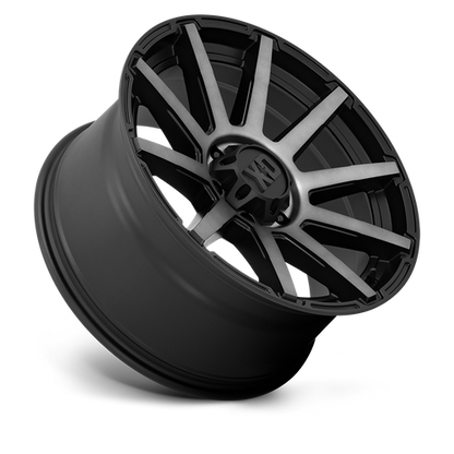 XD XD847 OUTBREAK 20X10 12 5X139.7 SATIN BLACK WITH GRAY TINT