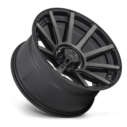 XD XD847 OUTBREAK 17X9 30 6X114.3/6X4.5 Satin Black With Gray Tint