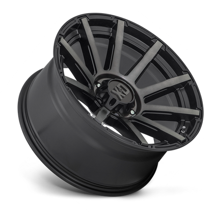 XD XD847 OUTBREAK 17X8 35 5X120/5X4.72 Satin Black With Gray Tint