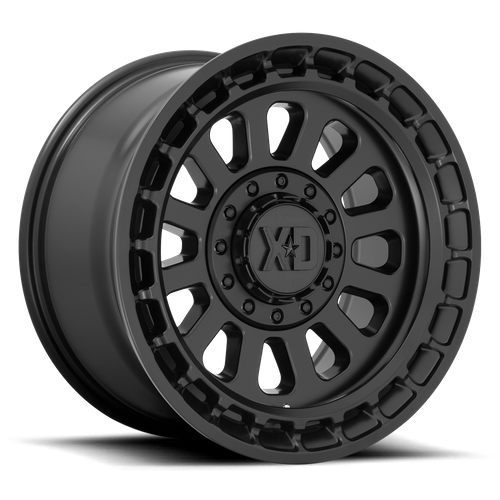 XD XD856 OMEGA 20X10 -18 BLANK/BLANK Satin Black