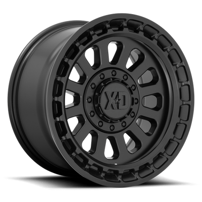 XD XD856 OMEGA 20X10 -18 BLANK/BLANK Satin Black