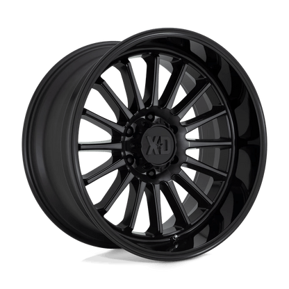 XD XD857 WHIPLASH 20X10 -18 5X139.7/5X5.5 Gloss Black With Gray Tint
