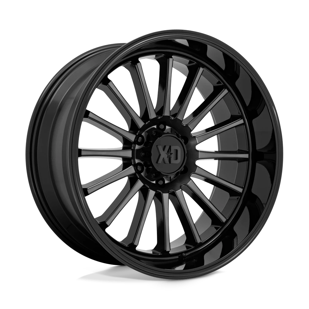 XD XD857 WHIPLASH 22X10 -18 6X139.7/6X5.5 Gloss Black With Gray Tint