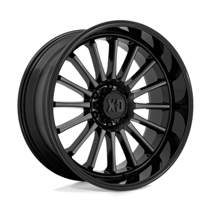 XD XD857 WHIPLASH 22X10 -18 6X139.7/6X5.5 Gloss Black With Gray Tint