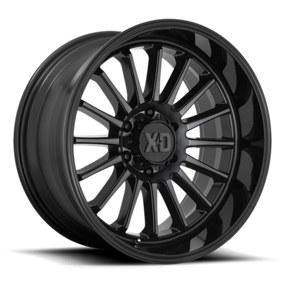XD XD857 WHIPLASH 20X10 -18 5X139.7/5X5.5 Gloss Black With Gray Tint