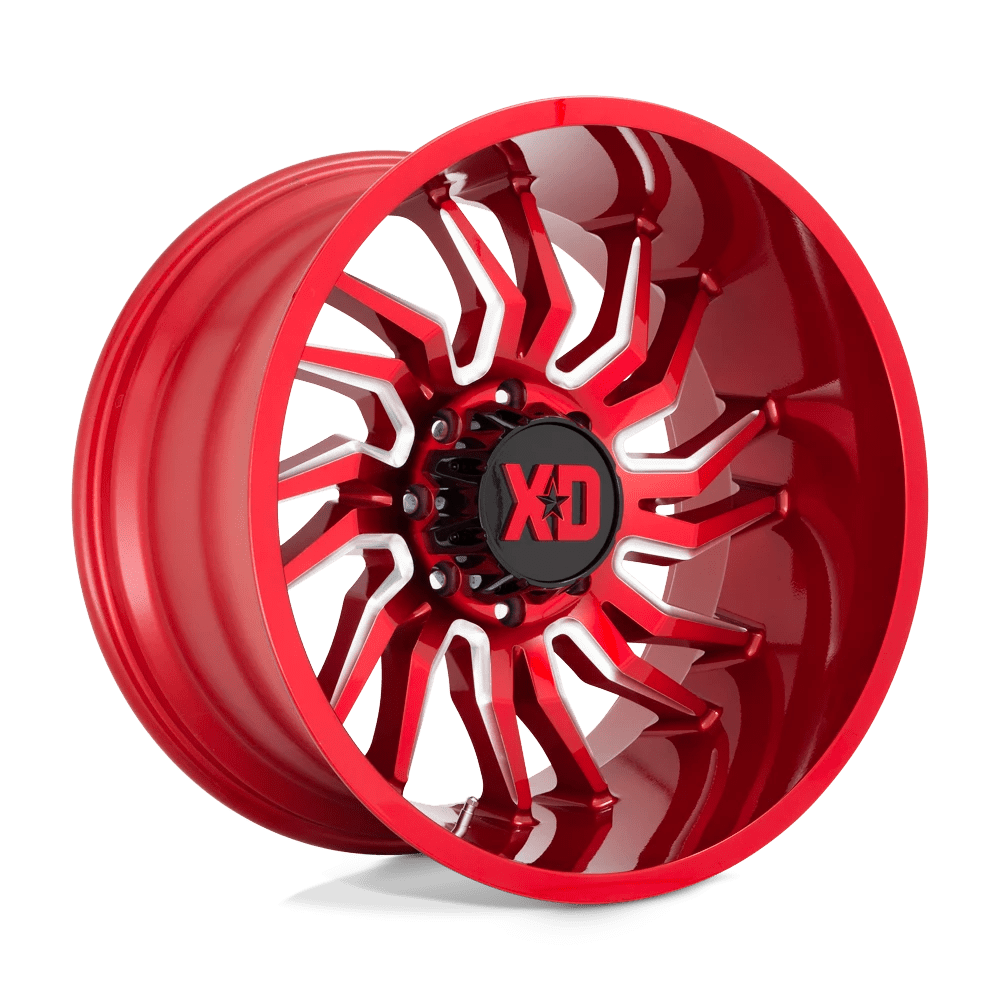 XD XD858 TENSION 20X10 -18 5X127/5X5.0 Candy Red Milled