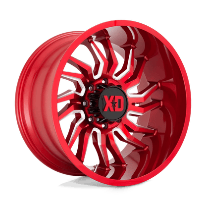 XD XD858 TENSION 20X10 -18 5X127/5X5.0 Candy Red Milled