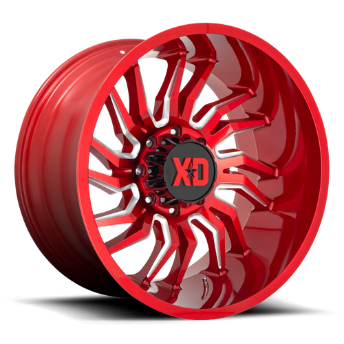 XD XD858 TENSION 22X10 -18 8X170/8X6.7 Candy Red Milled