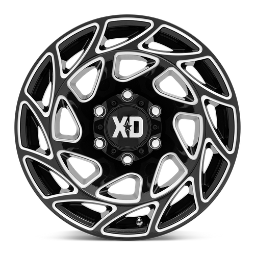 XD XD860 ONSLAUGHT 17X9 0 6X139.7 GLOSS BLACK MILLED