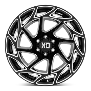 XD XD860 ONSLAUGHT 20X9 0 6X139.7/6X5.5 Gloss Black Milled