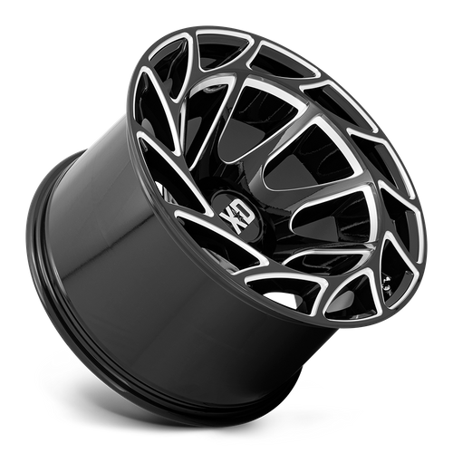 XD XD860 ONSLAUGHT 20X12 -44 6X139.7 GLOSS BLACK MILLED