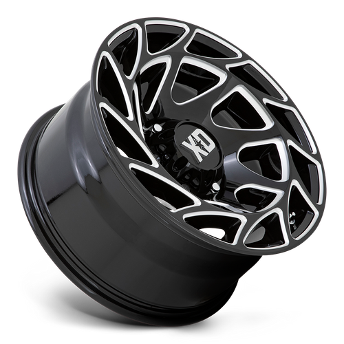 XD XD860 ONSLAUGHT 17X9 0 6X139.7 GLOSS BLACK MILLED