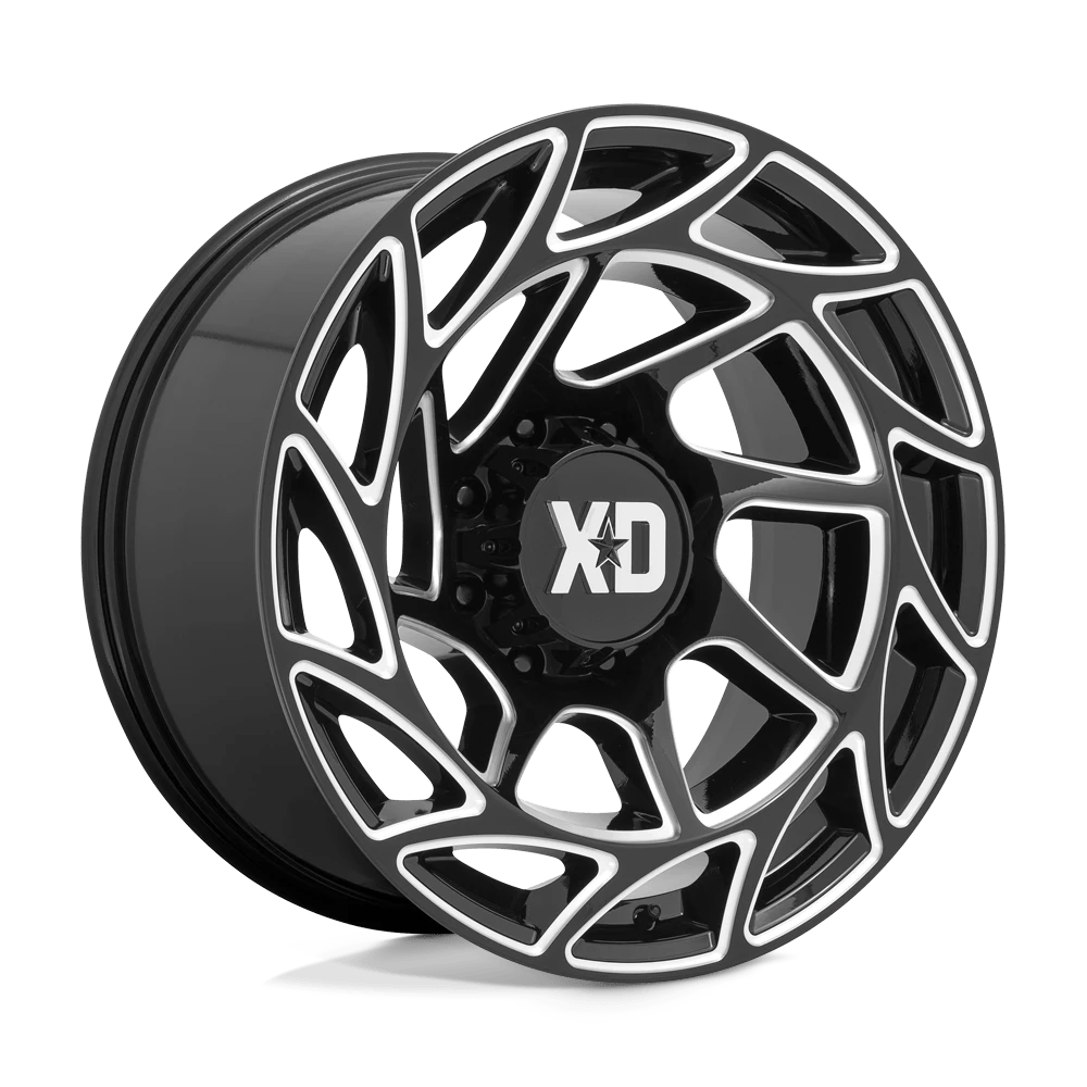 XD XD860 ONSLAUGHT 20X10 -18 8X165.1/8X6.5 Gloss Black Milled