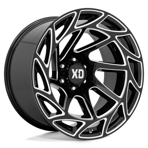 XD XD860 ONSLAUGHT 20X9 0 6X139.7/6X5.5 Gloss Black Milled