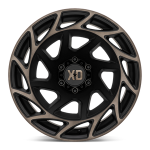 XD XD860 ONSLAUGHT 20X9 0 5X127/5X5.0 Satin Black With Bronze Tint