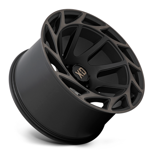 XD XD860 ONSLAUGHT 22X12 -44 5X127 SATIN BLACK WITH BRONZE TINT