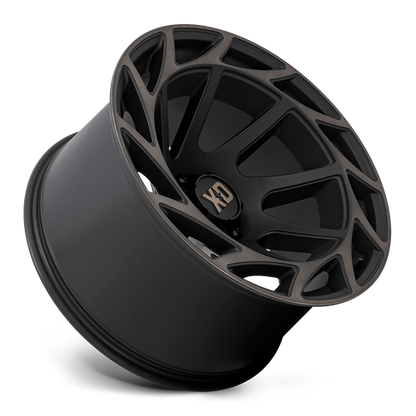 XD XD860 ONSLAUGHT 22X12 -44 8X165.1 SATIN BLACK WITH BRONZE TINT