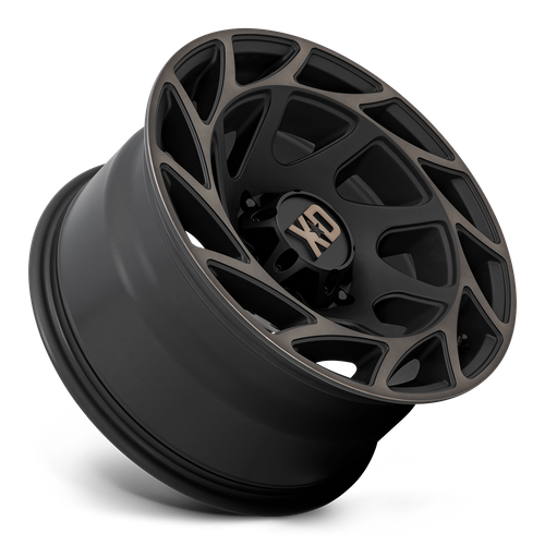 XD XD860 ONSLAUGHT 17X9 -12 6X139.7 SATIN BLACK WITH BRONZE TINT