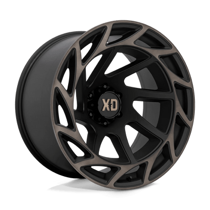 XD XD860 ONSLAUGHT 22X12 -44 6X139.7 SATIN BLACK WITH BRONZE TINT